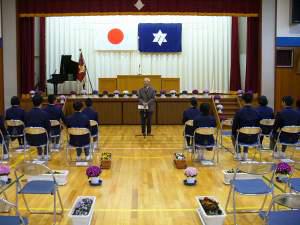 同窓会長あいさつ