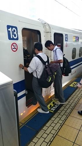 新幹線乗車