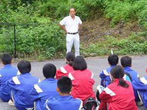 財産区議長さんのお話
