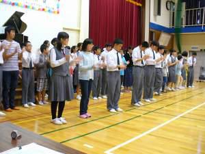 会場の方も一緒に