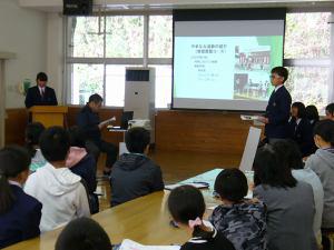 中学生活の紹介