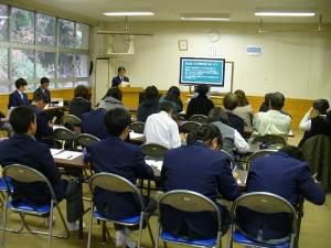 ２年 職場体験発表会