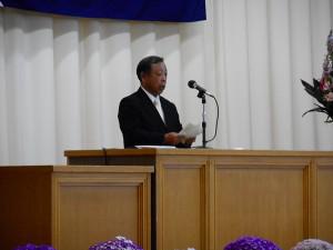 来賓祝辞 来賓祝辞