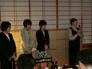 離任者あいさつ 離任者あいさつ