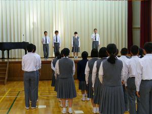 新役員挨拶 新役員挨拶