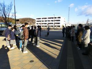 保護者のみなさんに挨拶